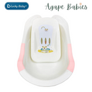 Lucky Baby Bubble Bath Tub 85(L)X51.3(W)X23.5(H) - Pink