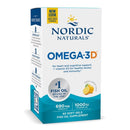 Nordic Naturals Omega-3D (1000 IU) - Lemon, 60 sgls. Exp : 12/27