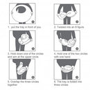 Lucky Baby Diner Tray Apron Bibs For High Chair - Green