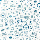 PUKU Baby Mattress Fitted Sheet 100 Percent Cotton - 6 Desings