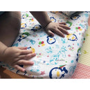 PUKU Baby Mattress Fitted Sheet 100 Percent Cotton - 6 Desings