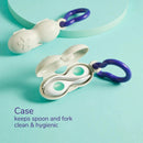 Doddl Baby spoon and fork set with case - 2 Colors