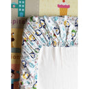 PUKU Baby Mattress Fitted Sheet 100 Percent Cotton - 6 Desings