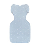 Love To Dream Swaddle Up Transition Bag Bamboo Boats Mist Blue