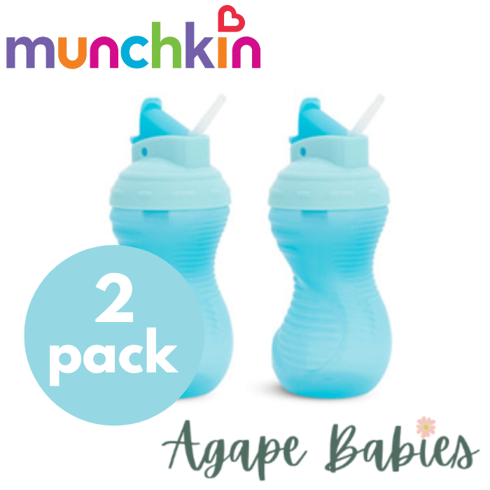 Munchkin Mighty Grip Flip Straw Cup BPA free - bottle cup for