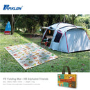 Parklon PE Folding Mat HB Alphabet Size: 2000 x 1400 x 10mm