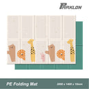 Parklon PE Folding Mat Hello Zoo (Size: 2000 x 1400mm)