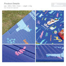 Parklon PE Folding Mat Spring Shine (Size: 2000 x 1400mm)