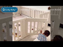 Lucky Baby Multi Functional Safety Play Yard Convertible To Wardrobe - Small