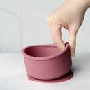 Puku Food Grade Silicone Suction Kids Bowl With Lid - 2 Colors