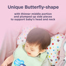 Puku Baby Pillow Minky Fabric Butterfly Shape - 8 Designs