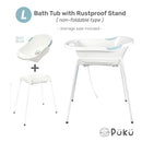Puku Baby Bath Tub With Stand Full Range - 3 variants