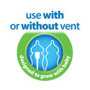 Dr. Brown’s 5 oz/150 ml PPSU Wide-Neck Options+ Bottle, Turtle, 1-Pack