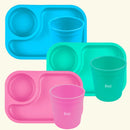 Re-play Recycled Family Mealwares - Tiny Bundle (3 colours)