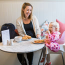 Tidy Tot Cover & Catch Bib (Long Sleeve) - Love Hearts