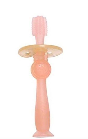 Haakaa 360 Baby Toothbrush - Pink