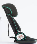 Urban Kanga Portable Car Seat - Castor Grey/Teal (2 Years Local Warranty)
