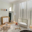 Little kBaby Baby Cot - Soft Tone Grey (with Free Mattress)