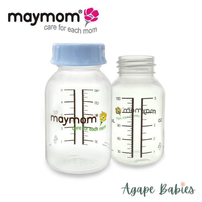 Maymom clear milk bottle, 150 ml