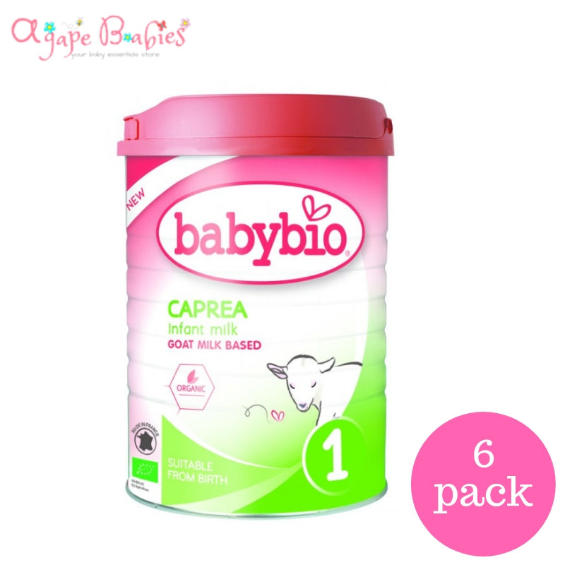 Babybio Caprea 1 Organic Goat Milk Infant Formula, 900g (Pack Of 6) Exp: 07/20