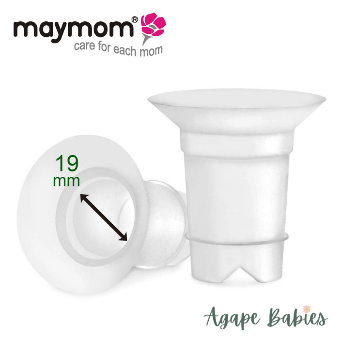 Maymom Flange Inserts 19 mm for Freemie 25 mm Collection Cup. 2pc/Each