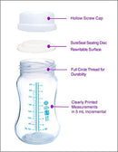 Maymom Wide Neck Breastmilk Collection n Storage Bottle 9oz; Re-markable SureSeal Disc. Fits Spectra S2 Spectra S1 Spectra 9 Plus and Avent Breastpumps Replace Spectra Bottle, Avent Classic Natural Bottle