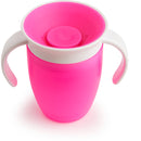 Munchkin Miracle® 360° Trainer Cup - 7oz with Lid (Pink)