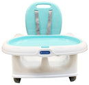 Lucky Baby Goodee Portable Booster Dining Chair W / Adjustable Tray - Blue