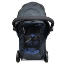 Lucky Baby City Dou™ Plus Twin Stroller - Denim  (1yr local warranty)