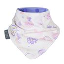 Cheeky Chompers Neckerbib Pink Rainbow Stripes