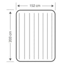 Intex  Pillow Rest Mid-Rise Airbed with Internal Pump - Queen Size