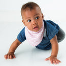 Cheeky Chompers Muslin Neckerbib Rosy Days & Hippo