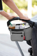 Skip Hop Stroller Organiser - Black & White Stripe