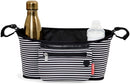 Skip Hop Stroller Organiser - Black & White Stripe
