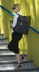 Okiedog Trek Diaper Bag Scribbles Black