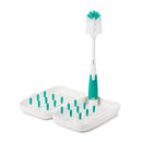 OXO Tot On-The-Go Drying Rack & Bottle Brush - Teal