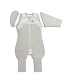 Love To Dream Swaddle UP  1.0 Tog Transition Suit - Grey