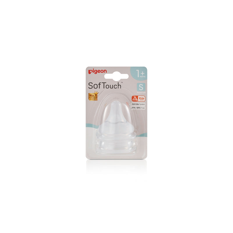 Pigeon Softouch 3 Nipple Blister Pack 2pcs (S)