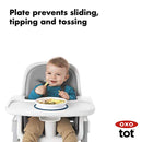 OXO Tot Stick & Stay Suction Plate - Navy