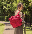 Okiedog Sumo Diaper Bag Scribbles Red