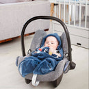 Snoozebaby Trendy Wrapping Wrap Blanket - Indigo Blue