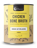 Nutra Organics Chicken Bone Broth – Turmeric 125g