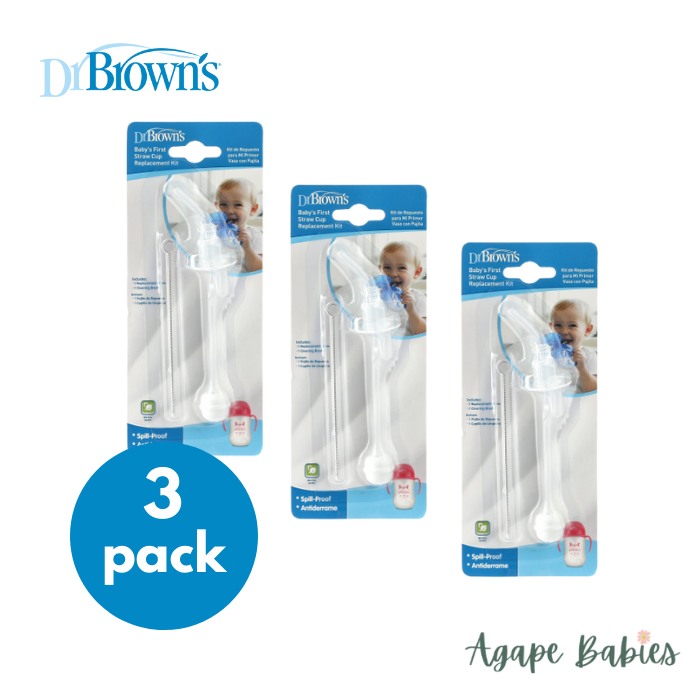 Dr. Brown's Baby's First Straw Cup Replacement Kit