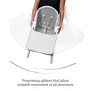 Oribel Cocoon Z High Chair | Lounger - 4 Colors