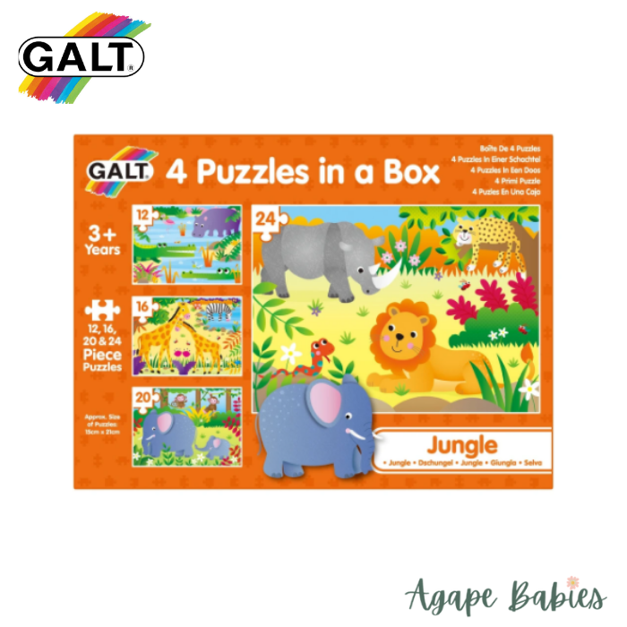 Galt 4 Puzzles in a Box