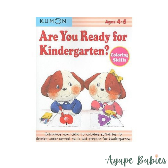 Kumon Are You Ready For Kindergarten? Colouring Skills