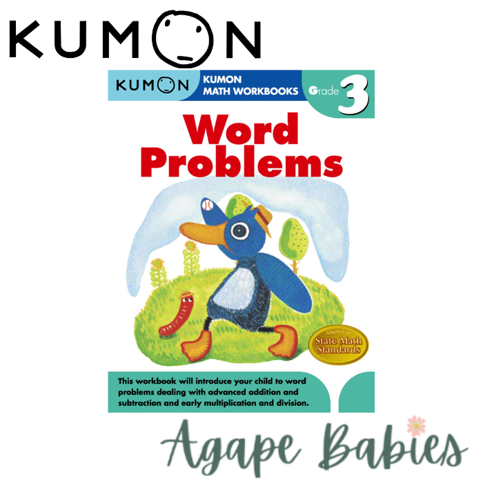 Kumon Grade 3 Math Workbook: Word Problems