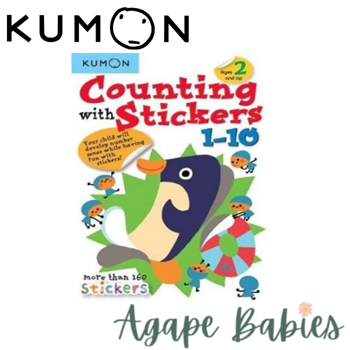 Kumon Counting With Stickers 1-10