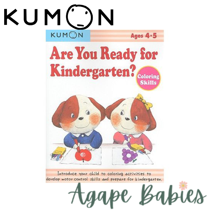 Kumon Are You Ready For Kindergarten? Colouring Skills