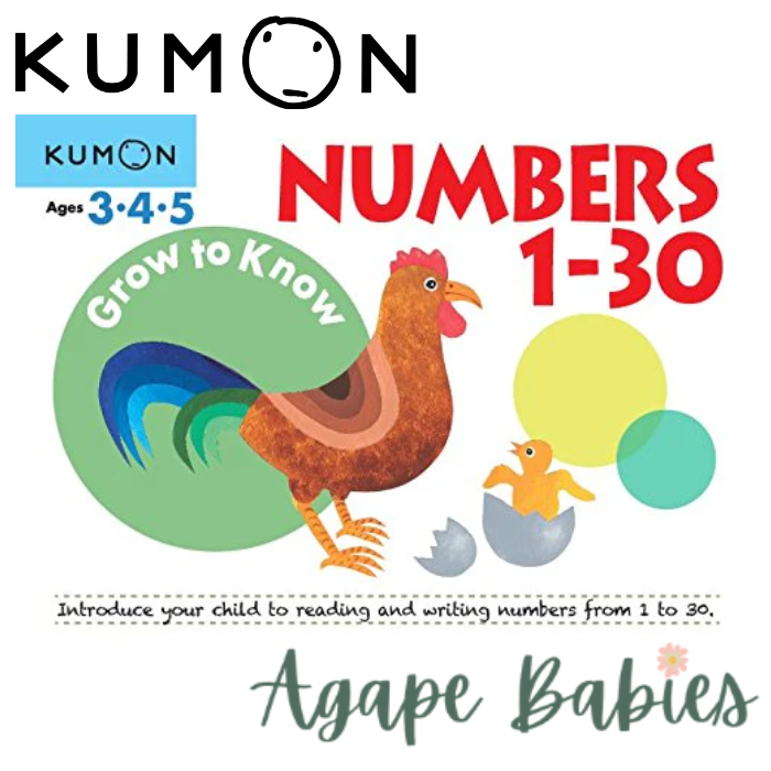 Kumon Grow To Know: Numbers 1 - 30